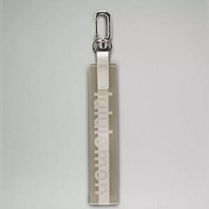 Lululemon Beige Keychain